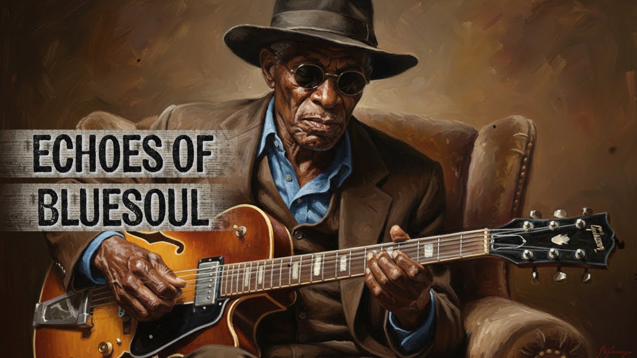 Whiskey Dreams Blues | Soft & Smooth Guitar