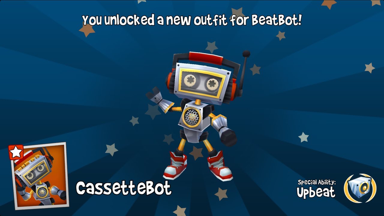 Finally I got Cassette Bot Skin | Beach Buggy Racing 2