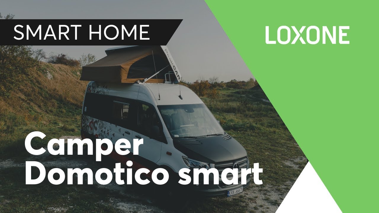 Camper domotico personalizzato con Loxone