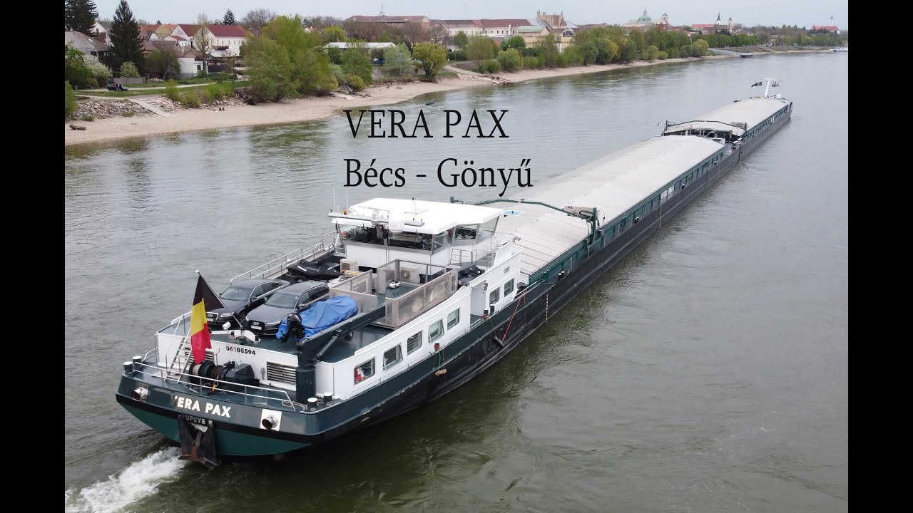 Utazás a VERA PAX hajóval Bécs - Gönyű útvonalon...
