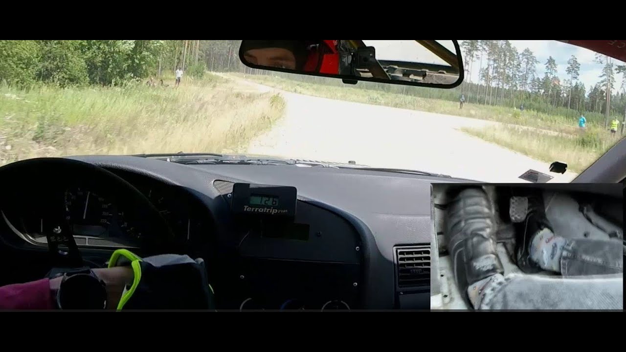 BMW E36 Rally POV Onboard + Pedal Cam | SS3 Minirallijs Ropaži 2024