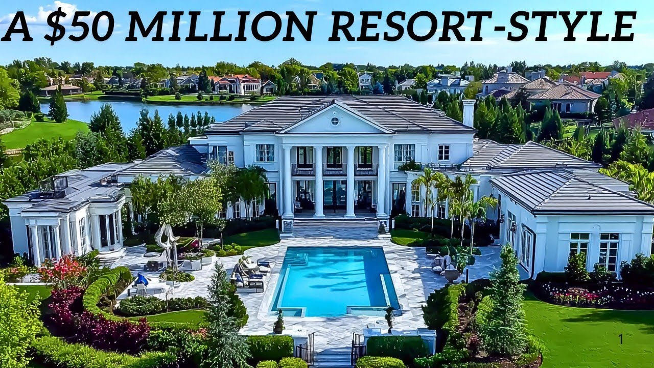 A $50 Million Resort-Style Dream Home with Unmatched Elegance