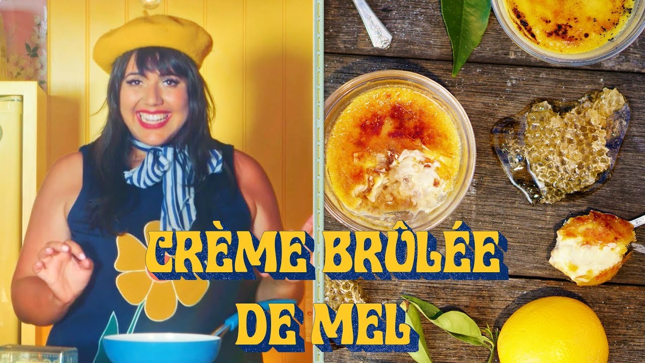 CRÈME BRÛLÉE DE MEL SEM MAÇARICO | DOCE CALIFÓRNIA #21