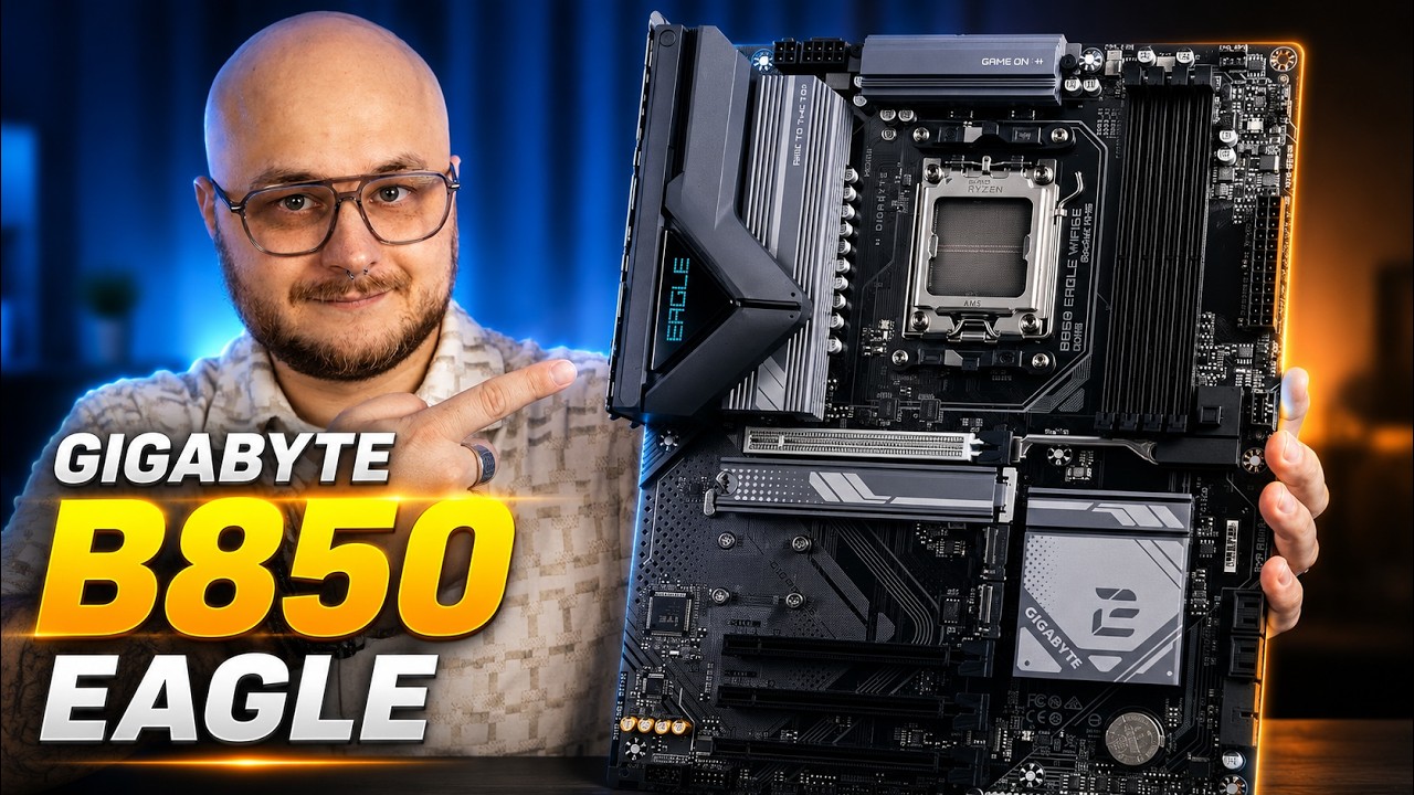 Płyta Gł&oacute;wna bez Bajek | Recenzja B850 Eagle Wifi 6E