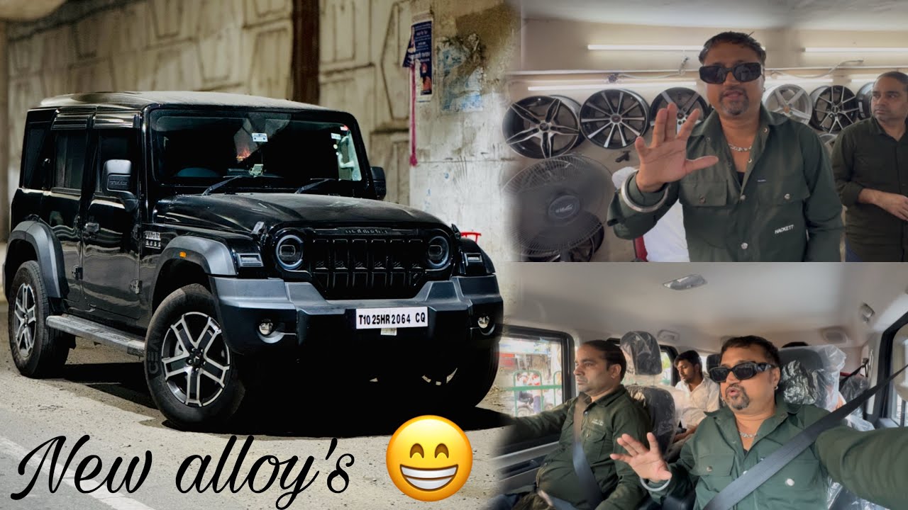 New alloy’s | Thar Roxx | Delhi Karol Bagh | 