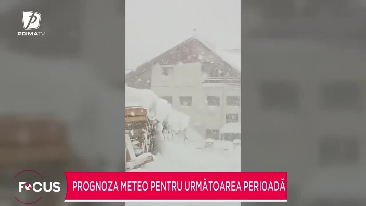 Prognoza meteo pentru următoarea perioadă