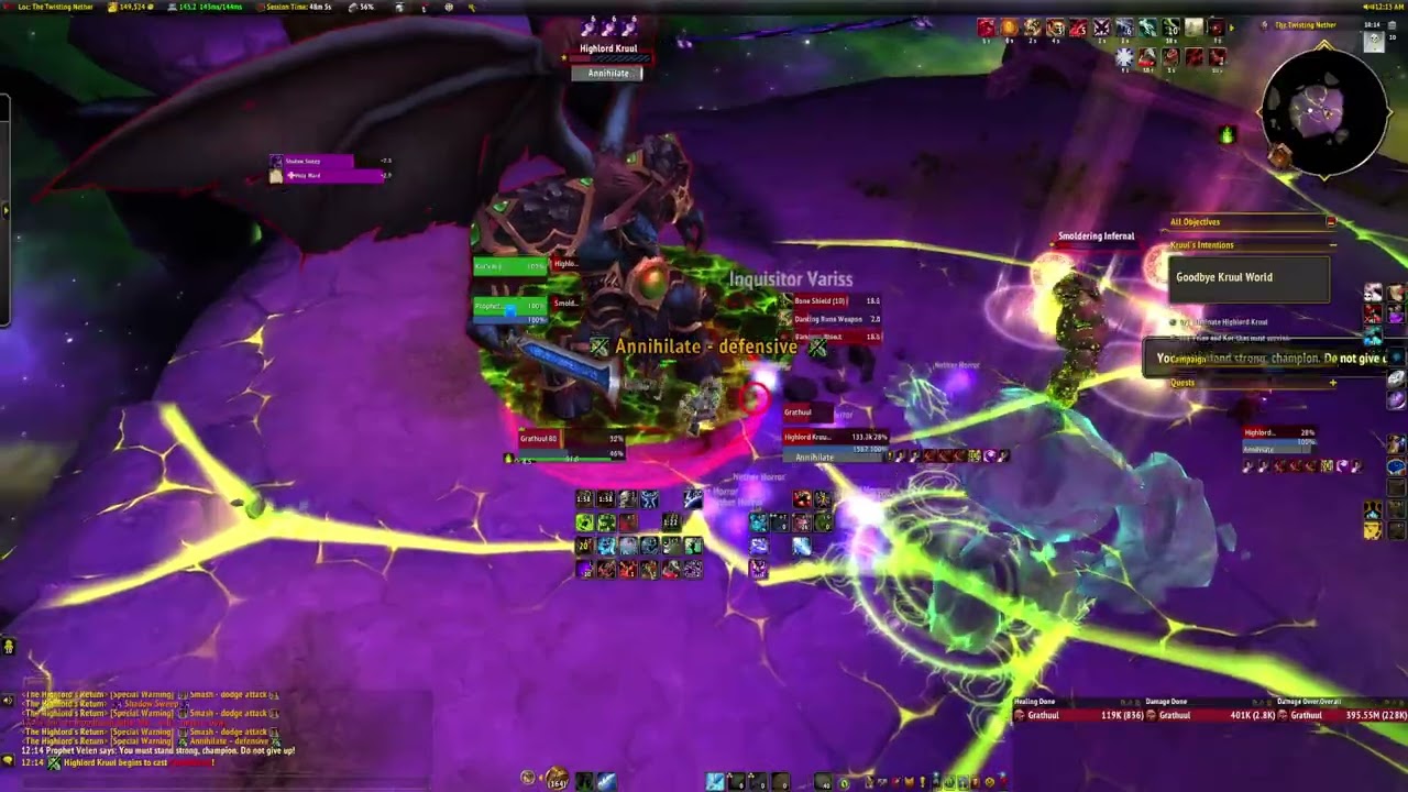 Blood Death Knight | Mage Tower TWW 11.2