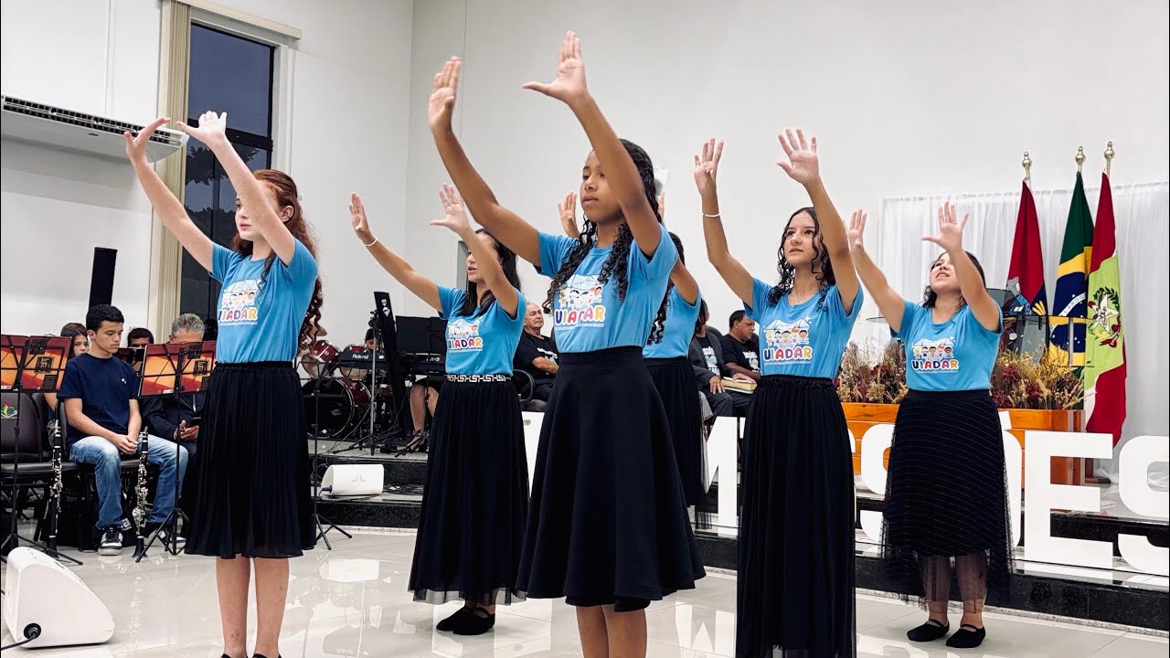 Coreografia Rei e Santo (Canção & Louvor) - Coreografia para missão 💙