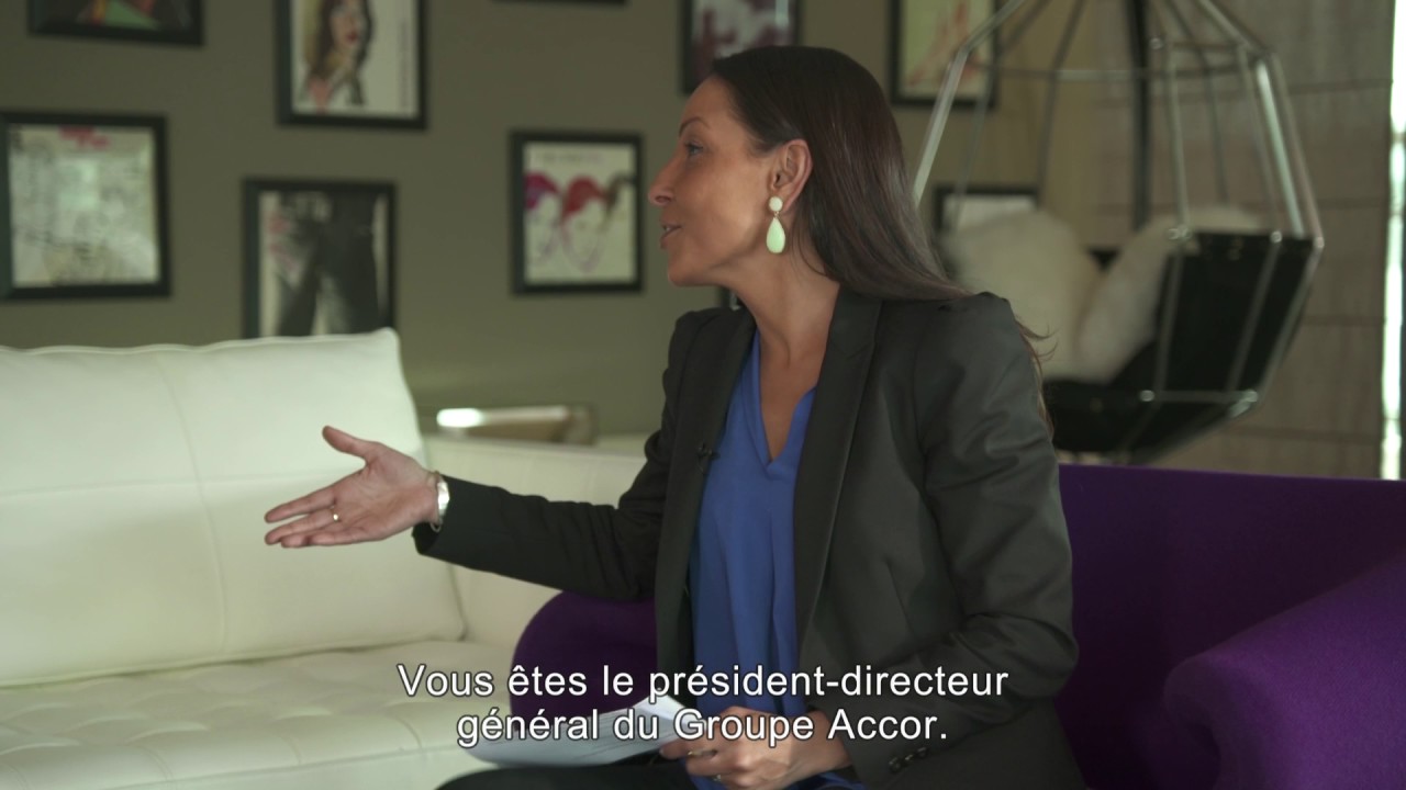 Michael Vaz with Accor CEO Sebastien Bazin & Jim Clifton from Gallup 