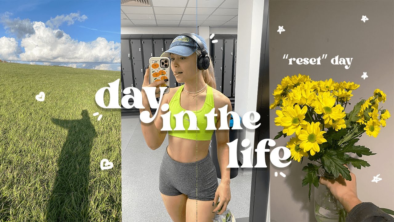 Spend a reset day with me (food shop, workout, clean)