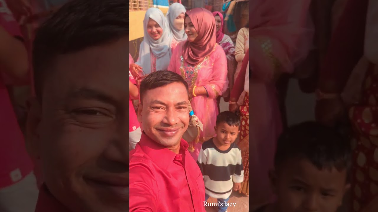 বছরের প্রথম বিয়ের দাওয়াতে গেলাম আমরা সবাই মিলে ❤️