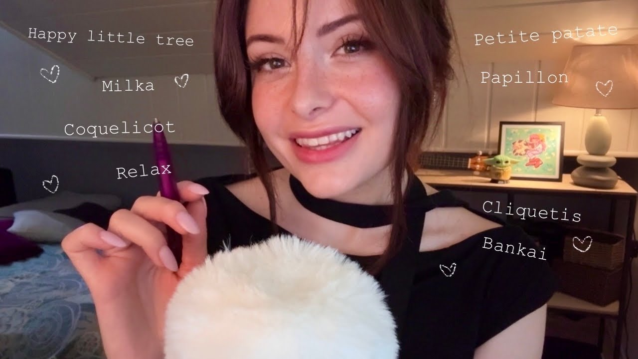 ASMR mots d&eacute;clencheurs pr&eacute;f&eacute;r&eacute;s | chuchotements + relaxation c&eacute;r&eacute;brale