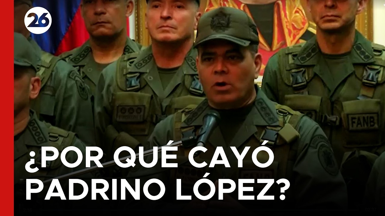 🚨 GOLPE DE TIMÓN | Delcy Rodríguez destituye a Vladimir Padrino tras 12 años de mando