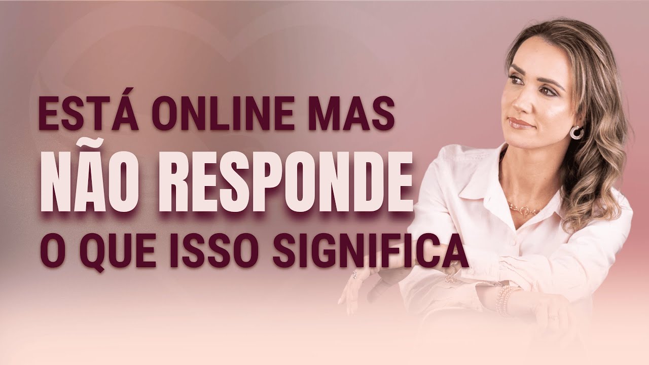 Ele(a) está online mas não responde | O que isso significa |  Priscilla Macanhão #relacionamento