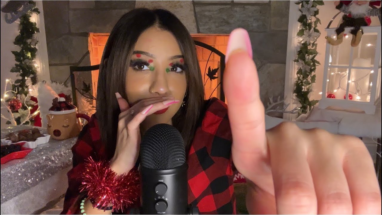ASMR| Inaudible whispers + Personal Attention ✨ *30MIN* 🎄 (Hand movements, plucking..)