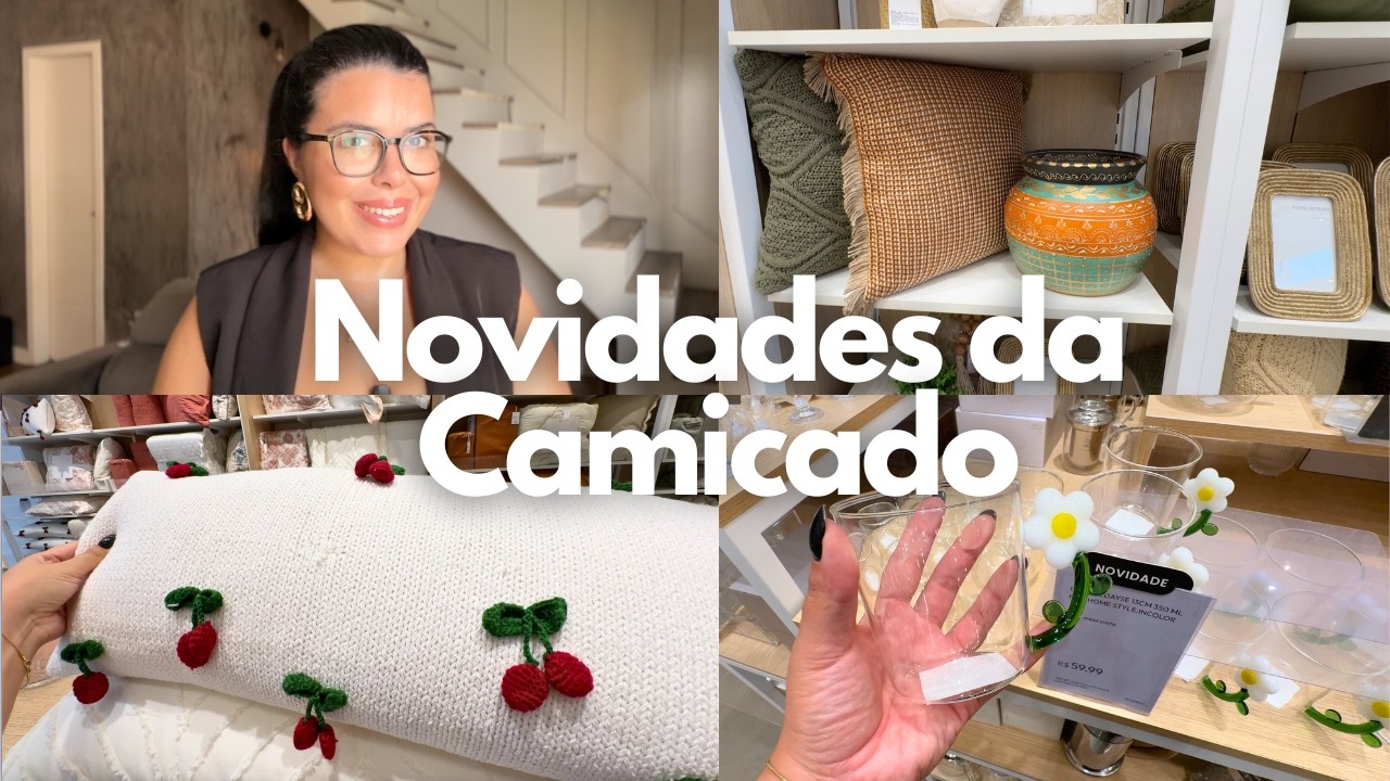 essas pe&ccedil;as da camicado deixam sua casa MUITO mais aconchegante