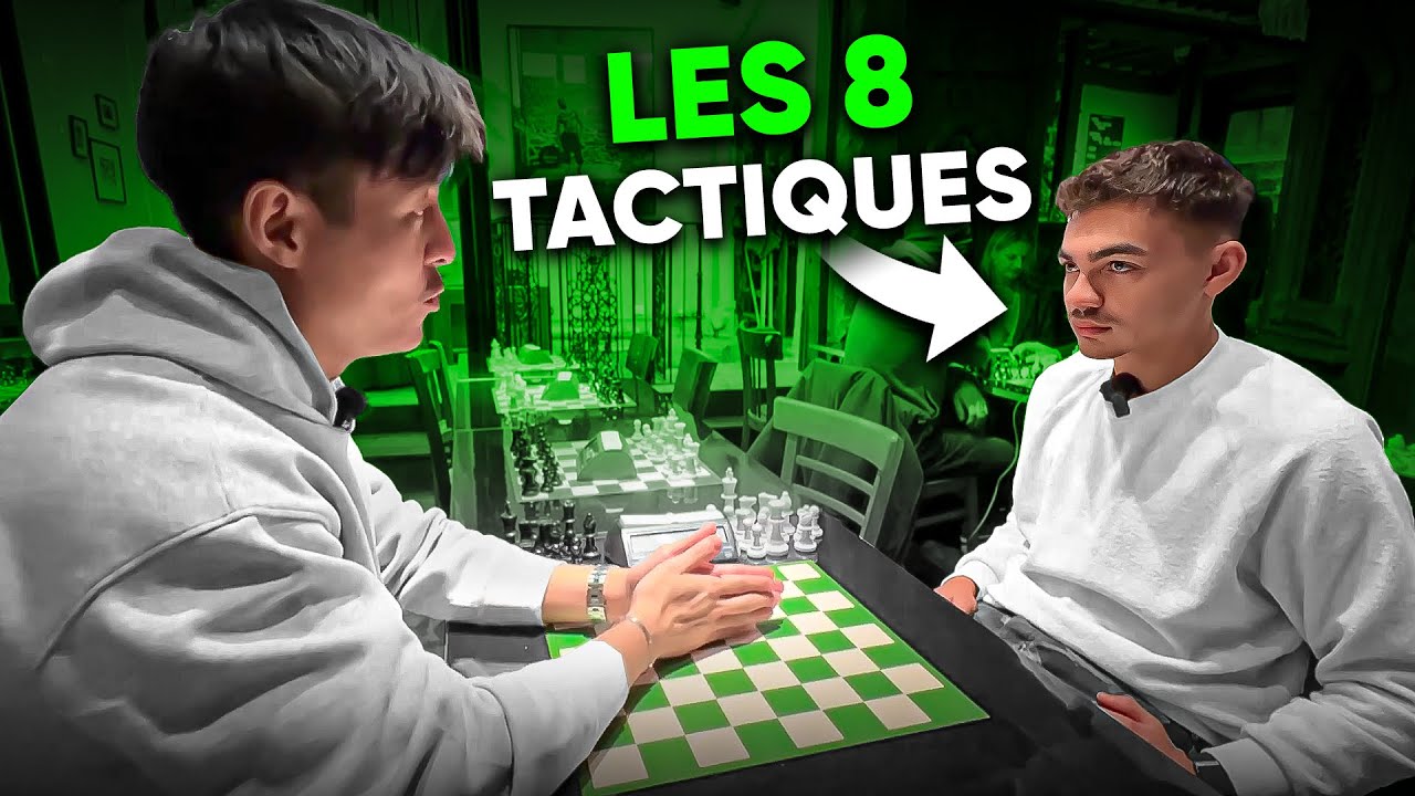 J&rsquo;apprends &agrave; @MaximeClick les 8 TACTIQUES essentielles aux &Eacute;CHECS !