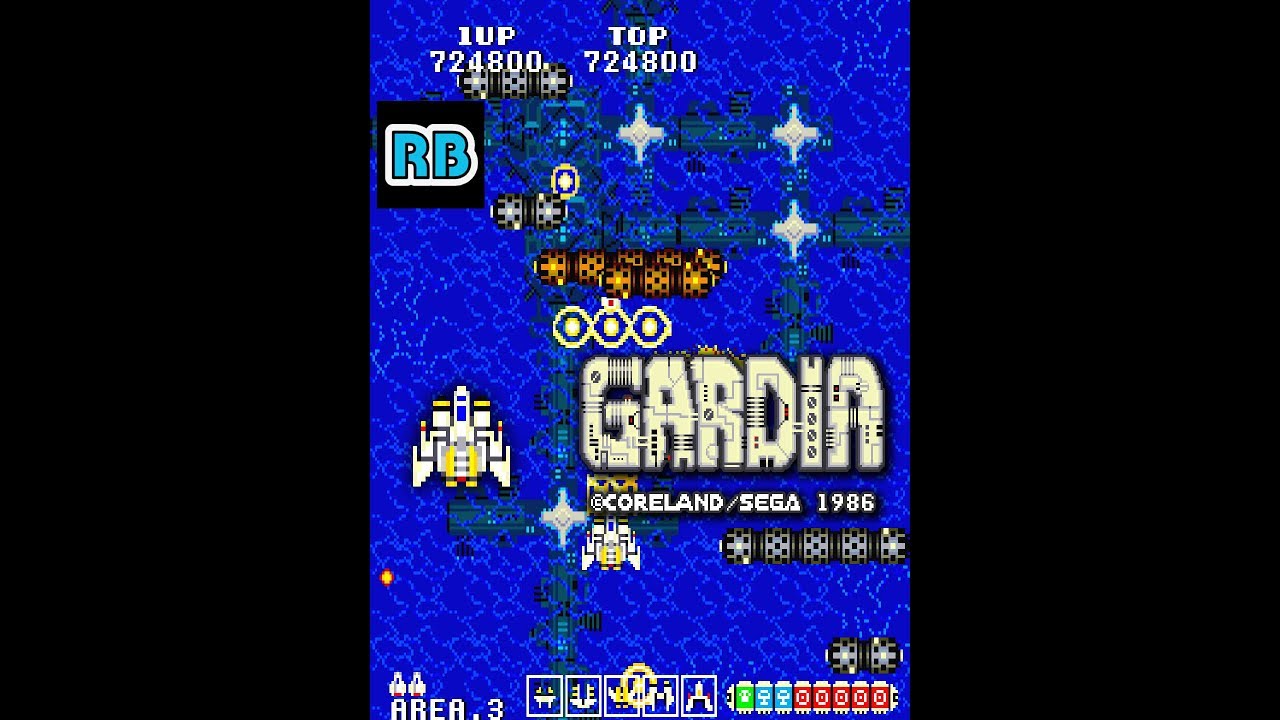 1986 [60fps] Gardia 999900pts