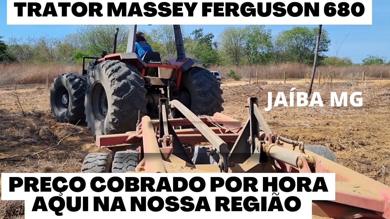 PREÇO DA HORA DE TRATOR NA NOSSA REGIÃO. JAÍBA-MG