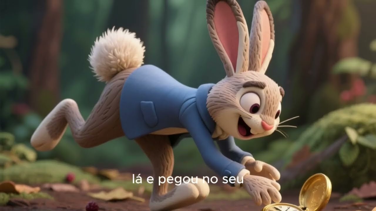 :🐰O Coelho que Perdeu o Relógio | História Infantil Sobre Amizade, Tempo e Cuidado