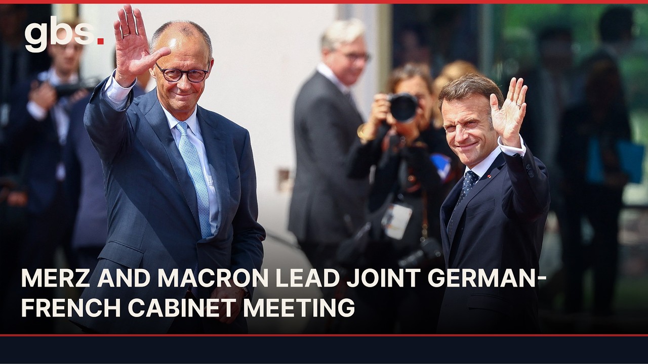 Merz and Macron Unite for Historic Franco-German Summit on Europe's Future | AC1W