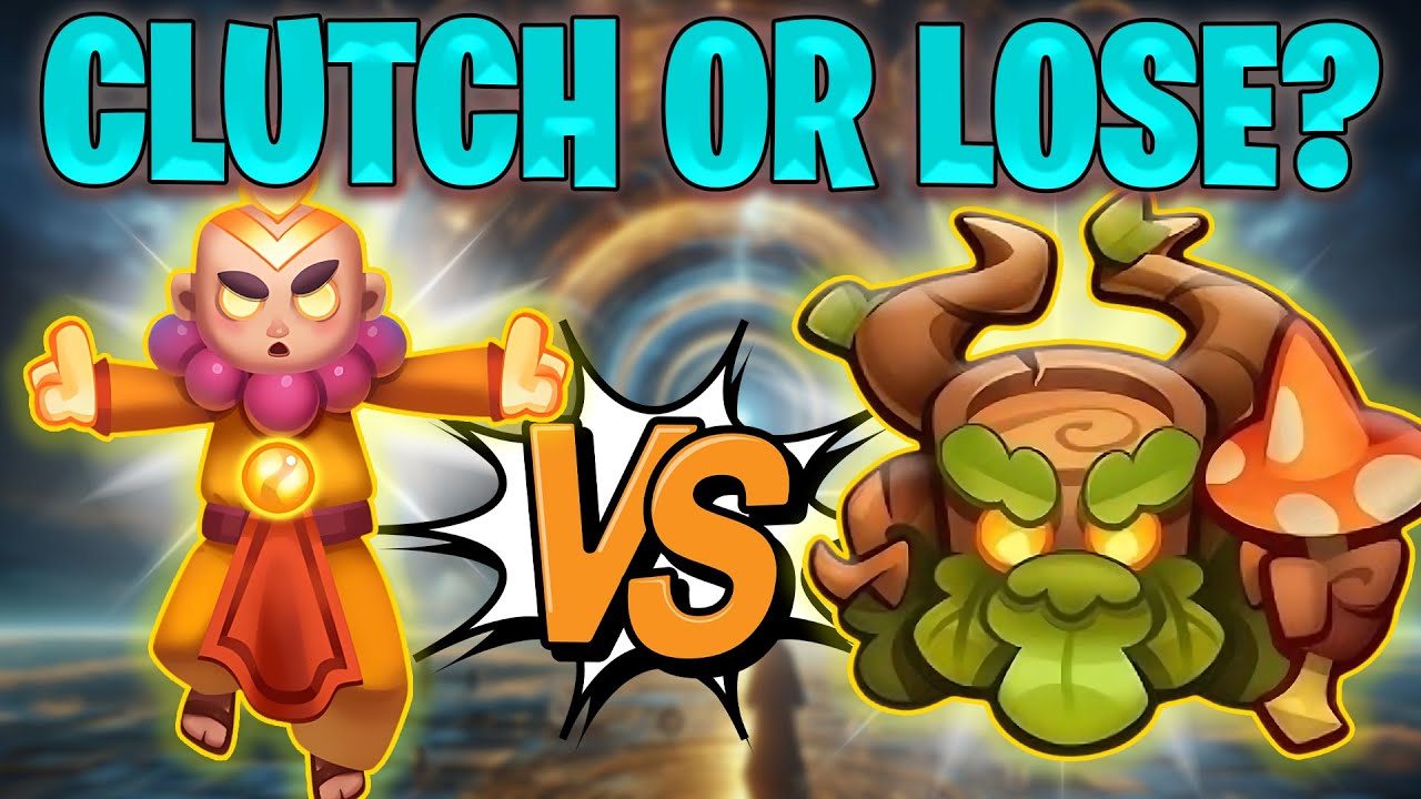 Monk Takes the Challenge Against Treant | Rush Royale