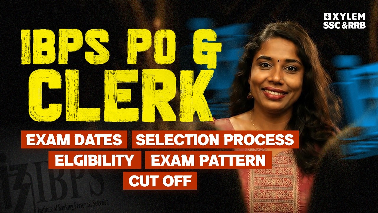 IBPS PO & Clerk Complete Details | Eligibility, Exam Pattern & Cut Off