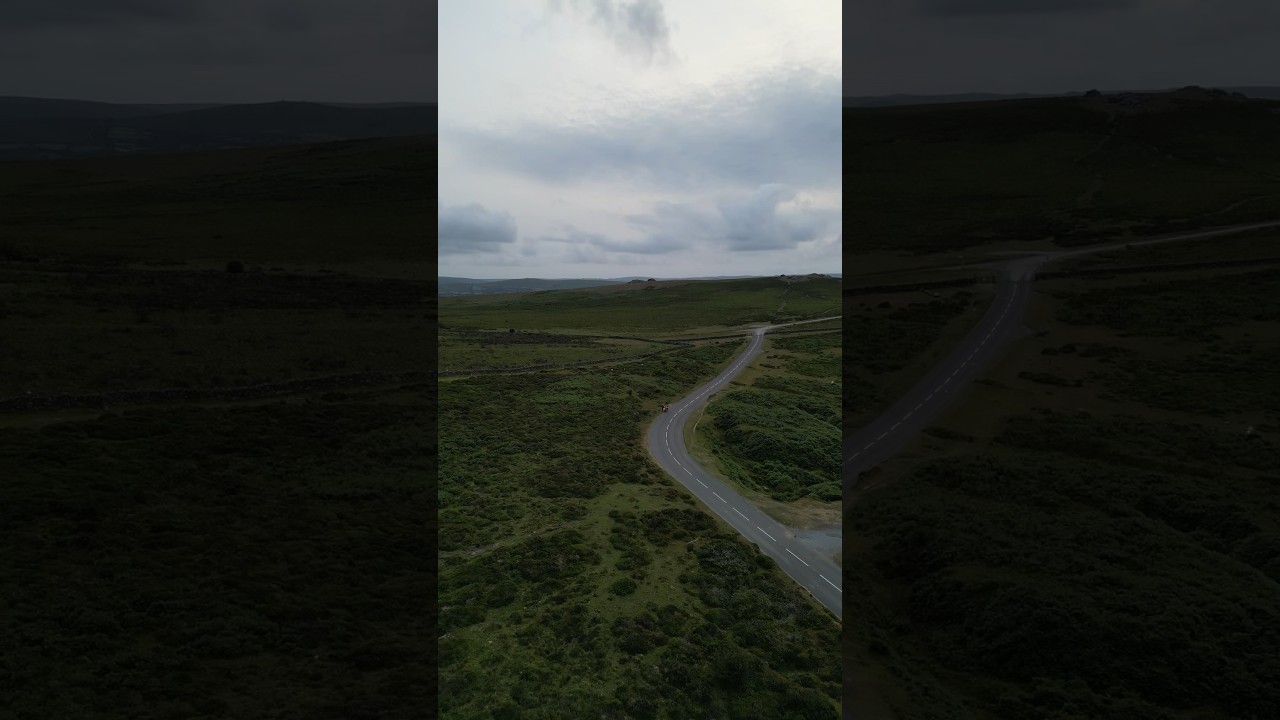 Riding Dartmoor National Park Devon on Honda Africa Twin