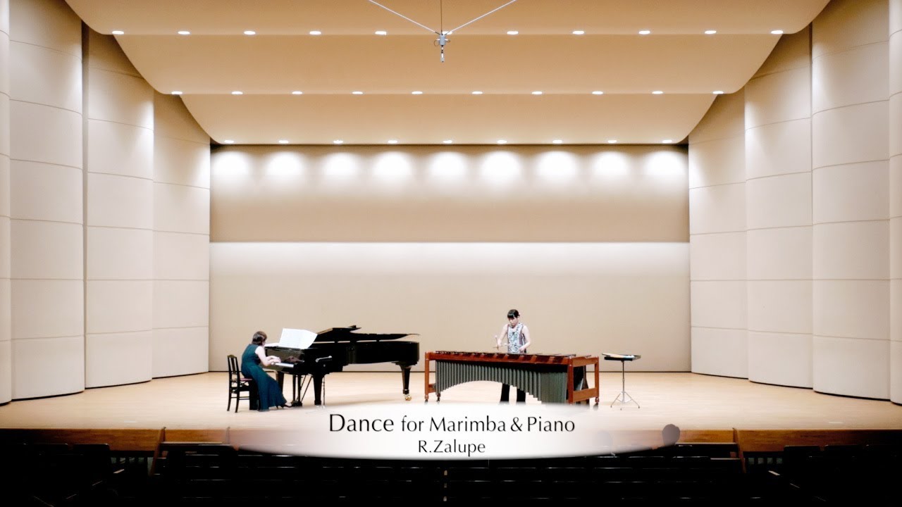Dance for Marimba & Piano ／ Rihards Zalupe ： ダンス（マリンバとピアノのための）／ リハーズ•ザルペ