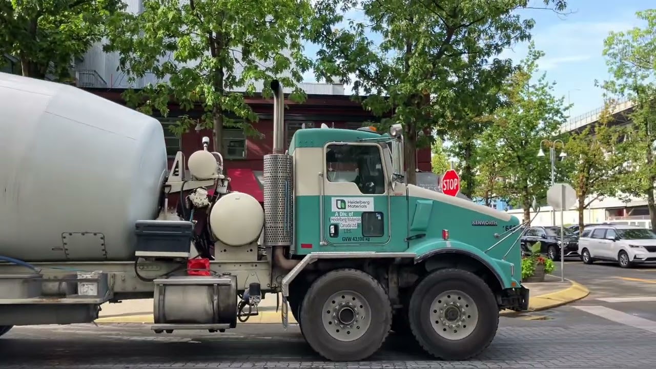 Various trucks at Ocean Concrete Vancouver BC - 100 minute movie