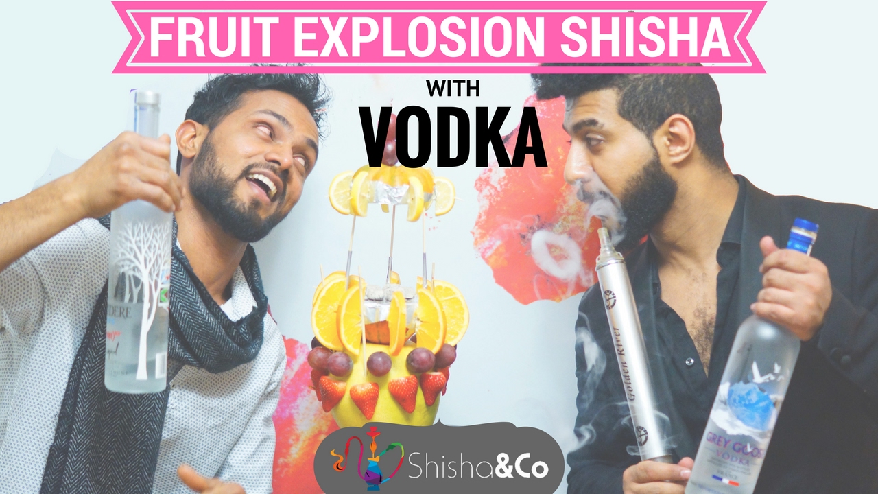 EXOTIC HOOKAH | FRUIT EXPLOSION WITH ALCOHOL | HOW TO