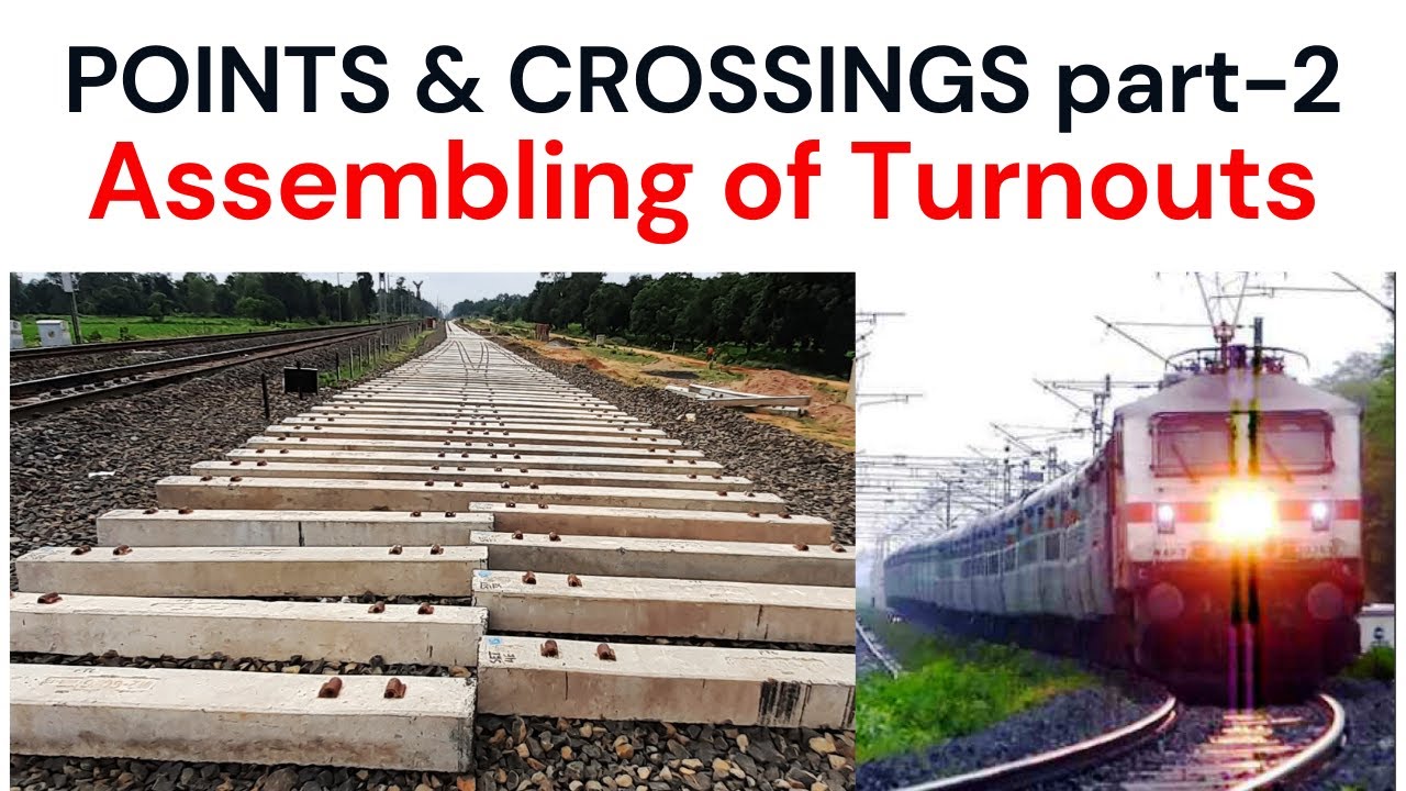 POINTS & CROSSINGS part-2 (Assembling of turnouts} 