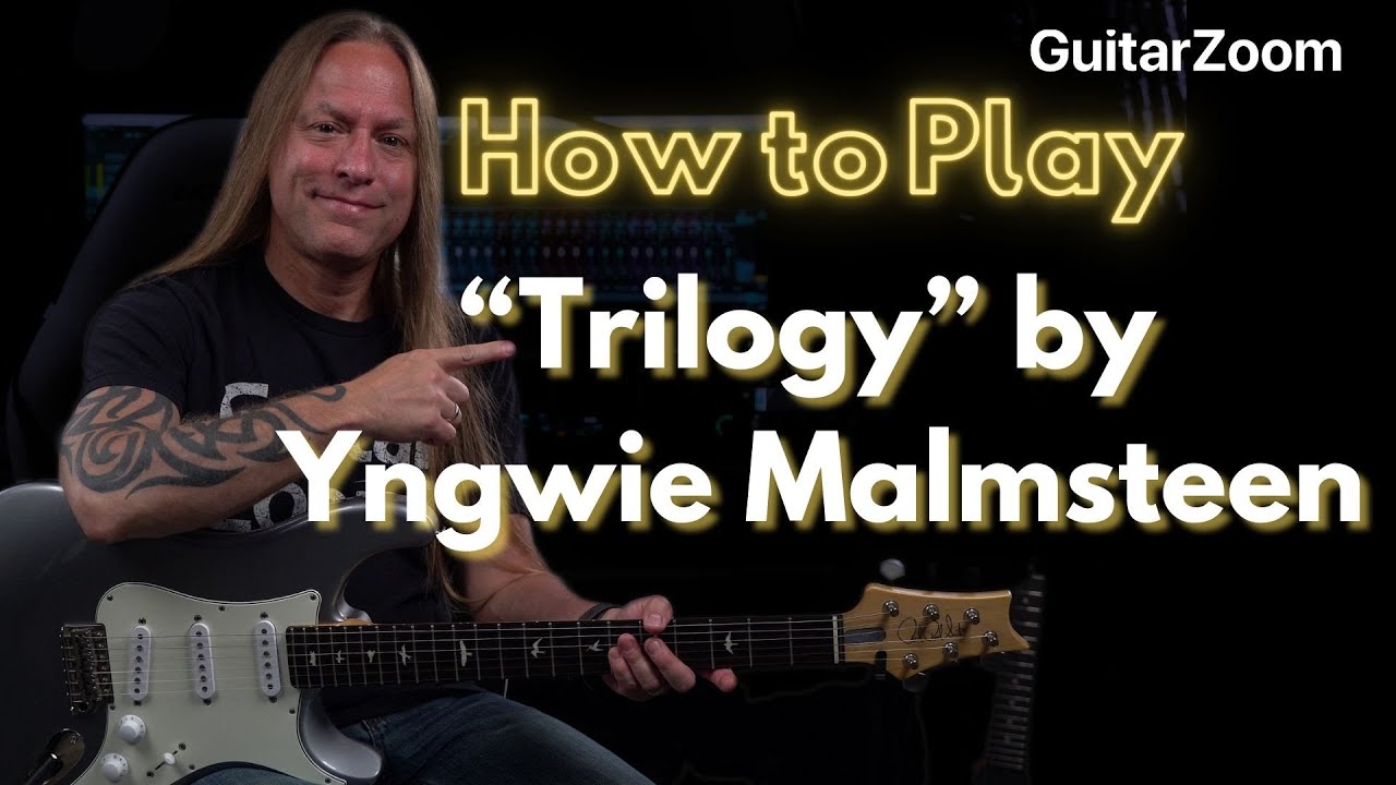 Triplet Licks In the Style of “Trilogy” by Yngwie Malmsteen 🎸