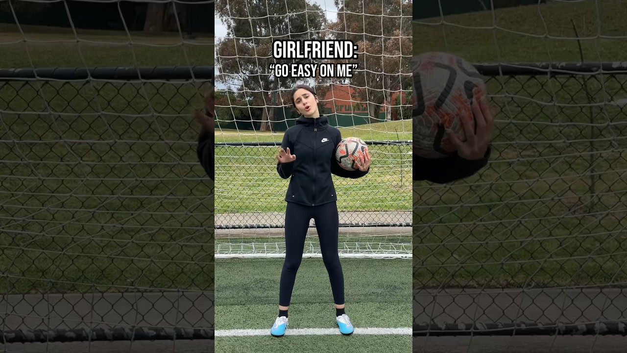 POV: Playing Football with Your Girlfriend 🤣