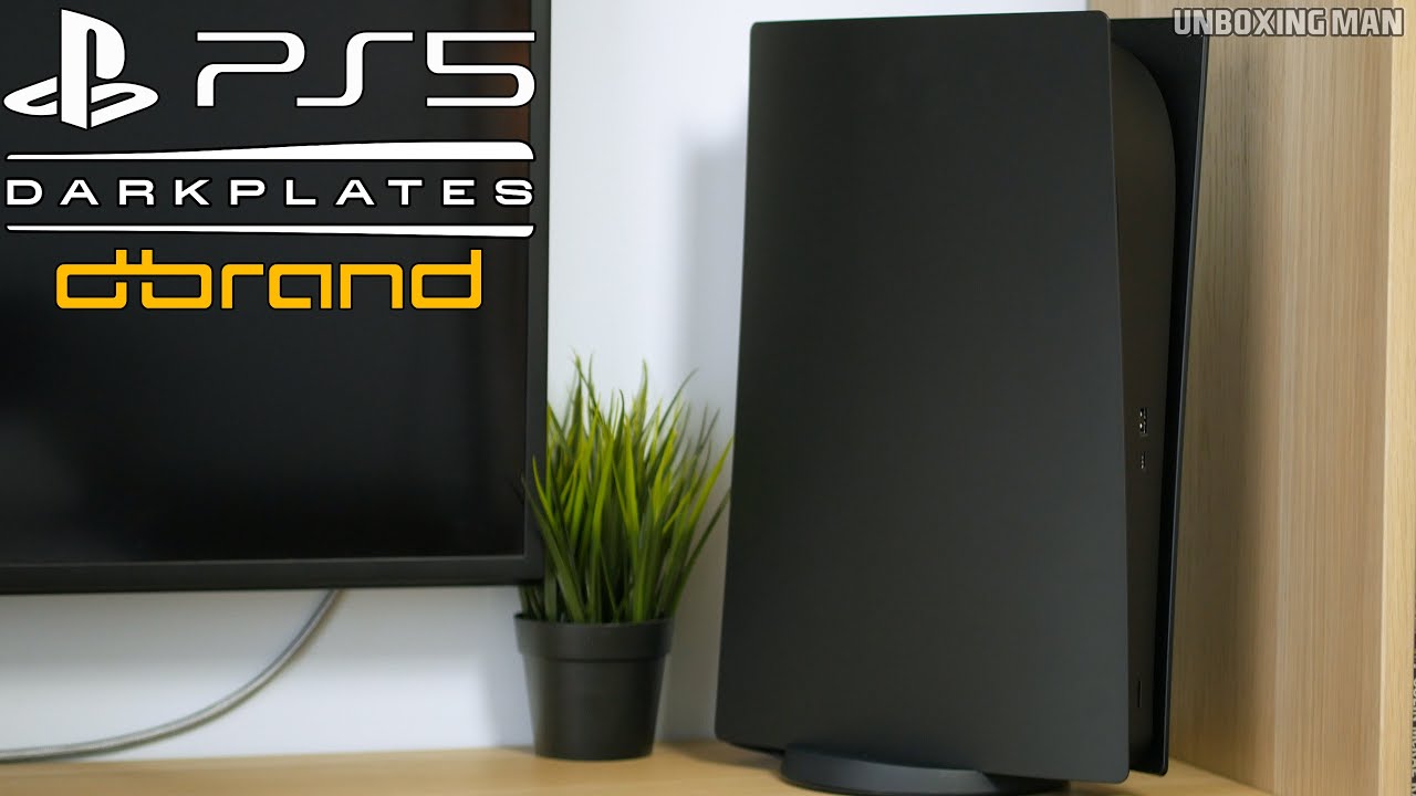 Czarne PlayStation 5 | DarkPlates od dbrand
