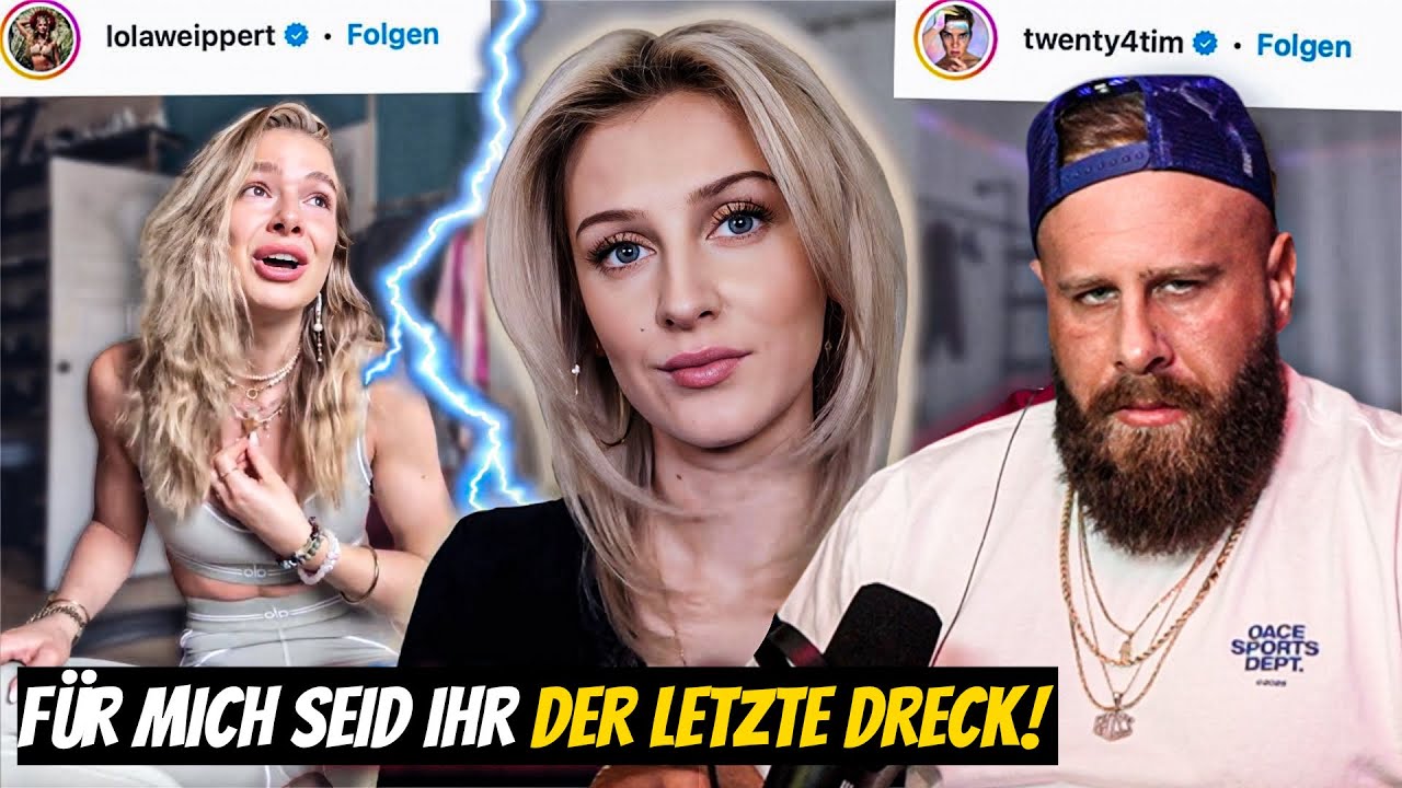 Lola Weippert lösch dich! Ihr seid für mich alle nur Müll! Sashka Reaktion Onkel Jacek