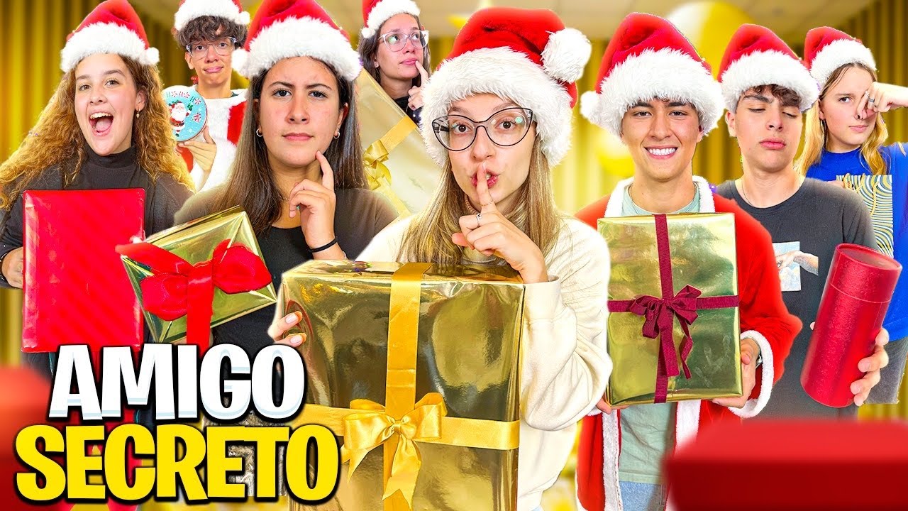 AMIGO OU INIMIGO SECRETO COM MEUS AMIGOS YOUTUBERS