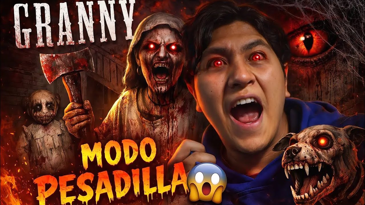 🔥 GRANNY MODO PESADILLA 😱 ¿LOGRO ESCAPAR? | LIVE