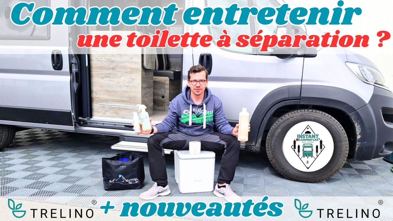 Entretien facile d’une toilette sèche : démo + nouveautés Trelino !