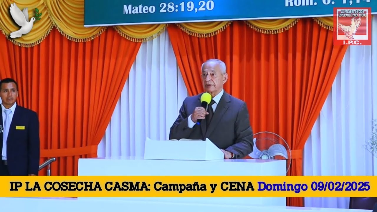 IP LA COSECHA CASMA: Pastor Francisco Cordova Rodriguez | PALABRA DE DIOS 