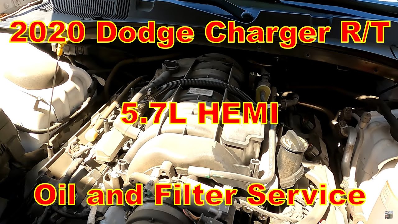 2020 Dodge Charger Oil and Filter Change in 4K! Mopar