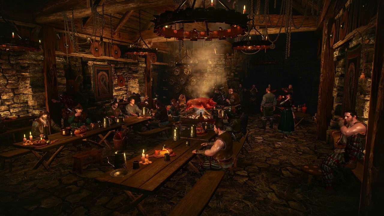 RPG Male vocal tavern music & ambience