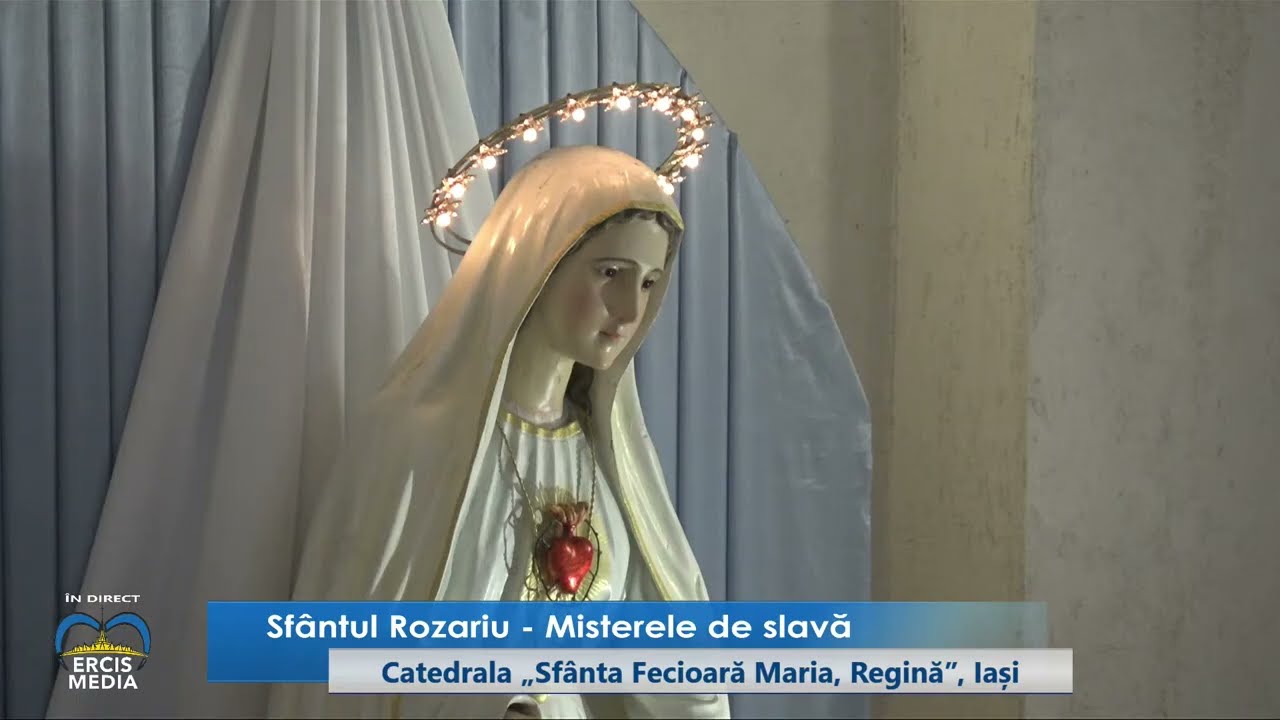Iași (catedrală): Sfântul Rozariu și Sfânta Liturghie în sărbătoarea „Înălțarea Domnului” (29 mai)
