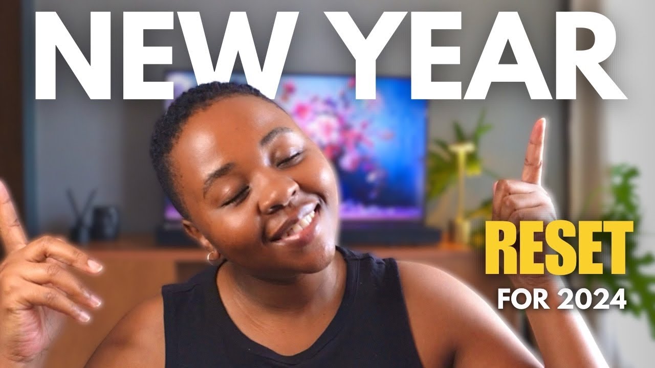 Designing my DREAM LIFE, Reset routine for 2024, decluttering, goals setting, and vision board.