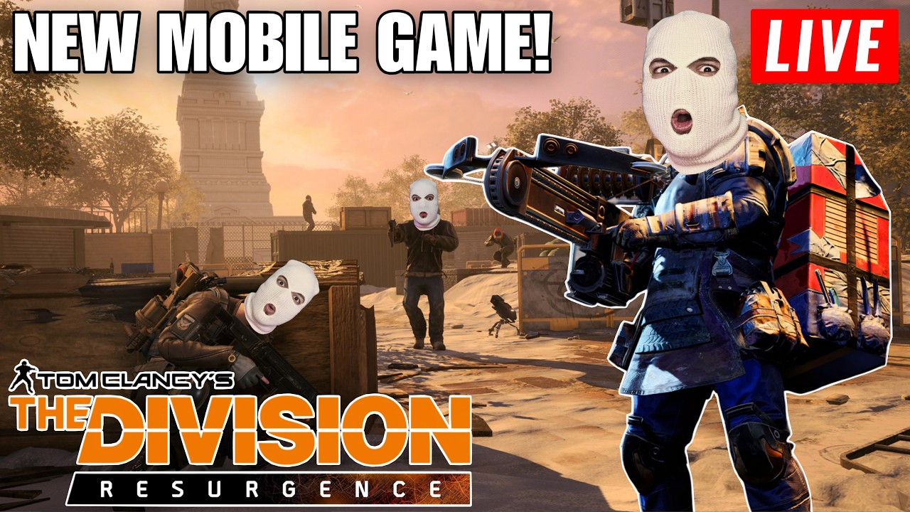 THE DIVISION RESURGENCE / NEW MOBILE GAME GRINDING 🔥