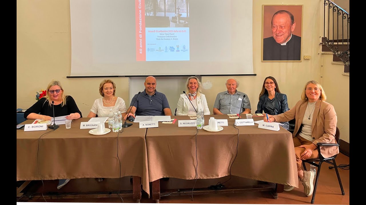 Convegno per i 40 anni di Fondazione Civiltà Bresciana - Parte 3