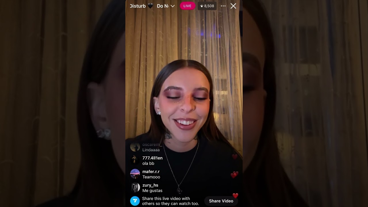 Young Miko Do Not Disturb Album release instagram livestream