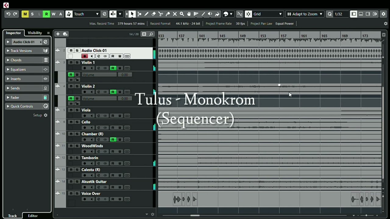 Tulus - Monokrom (Sequencer)