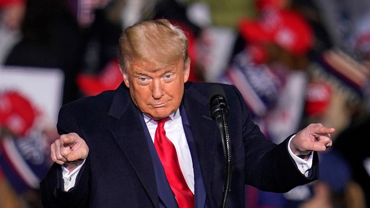 Trump stages three Pennsylvania rallies