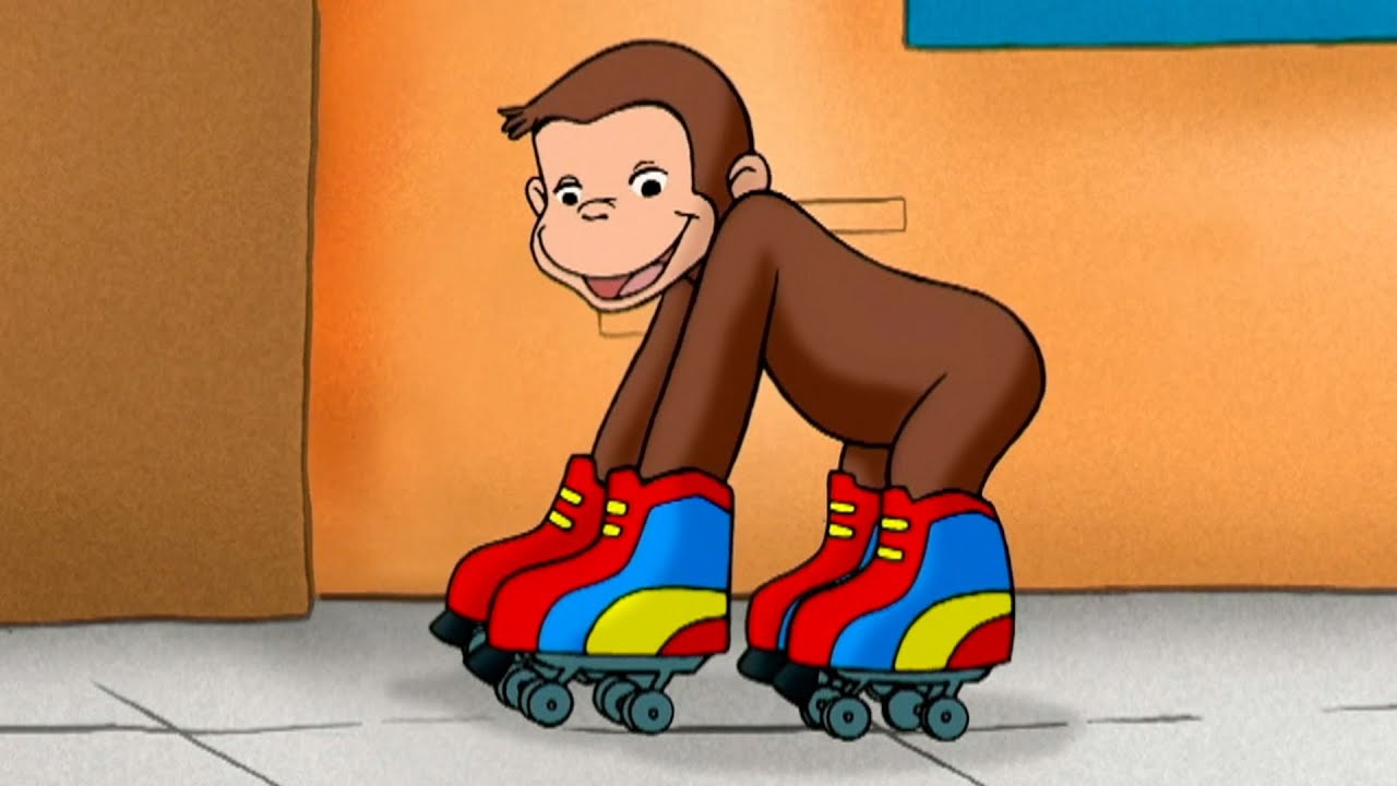 A Aventura de Patinação do George 🐵 George, o Curioso 🐵 Desenhos Animados